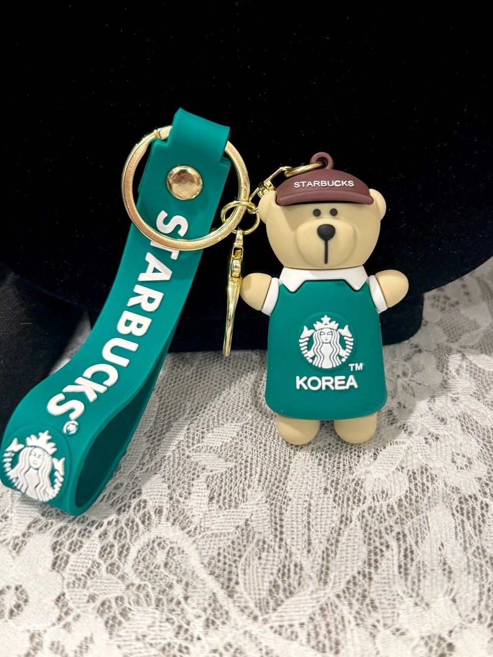 Starbucks Korea Bear Keychain